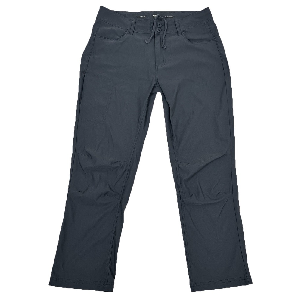 PrAna Halle II Pants Womens 12 SH Gray Bootcut Standard Fit Performance Hiking